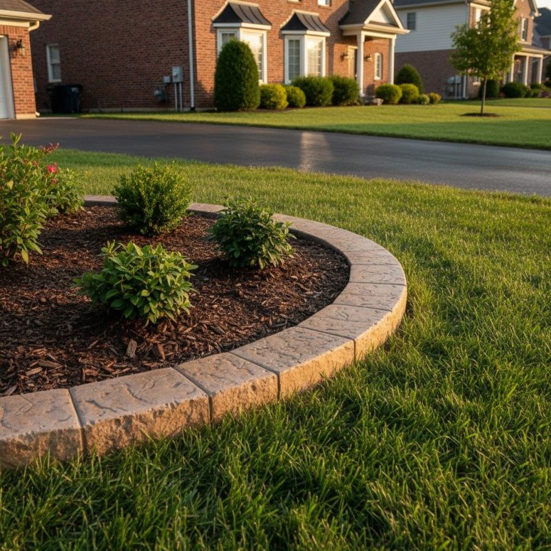 Flowerbed Curbing Installation in Citrus County, FL