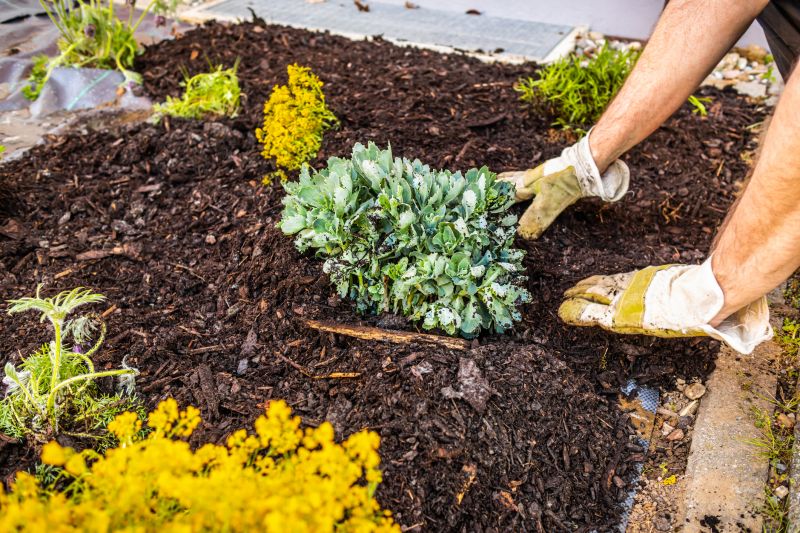 Flower Bed Mulching in Ventura County, CA